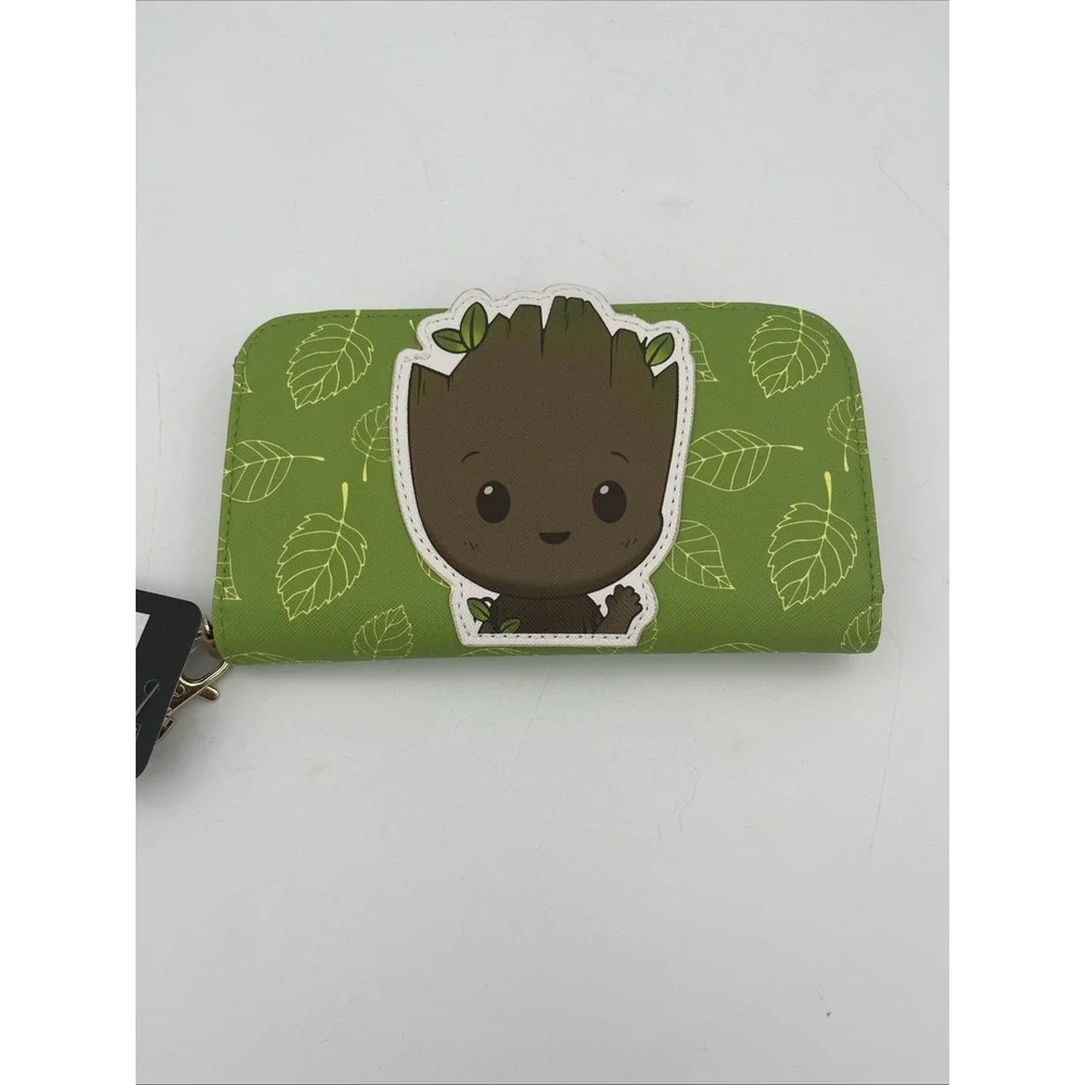 I Am‎ Groot Zip Around Wristlet Wallet-NWT